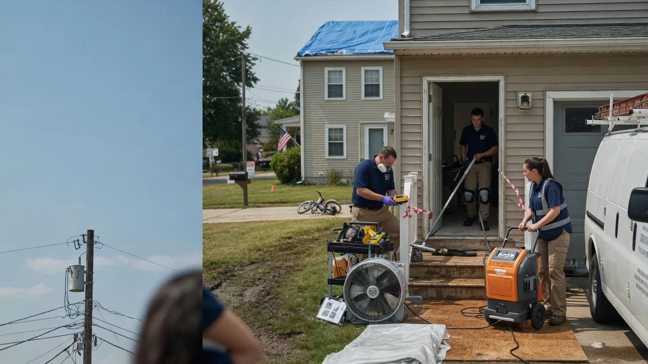 Water Damage Repair in Middleburg, NC near me